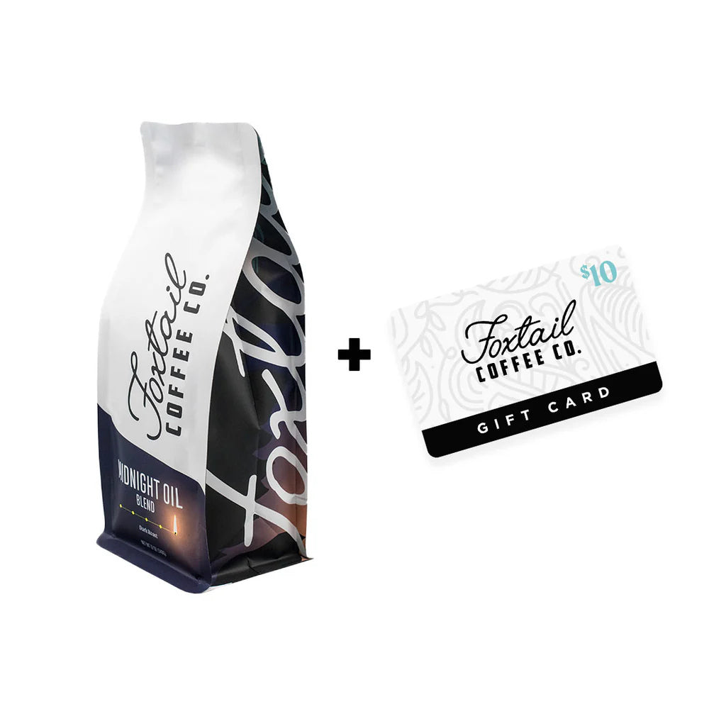 $10 Gift Card + Free Beans