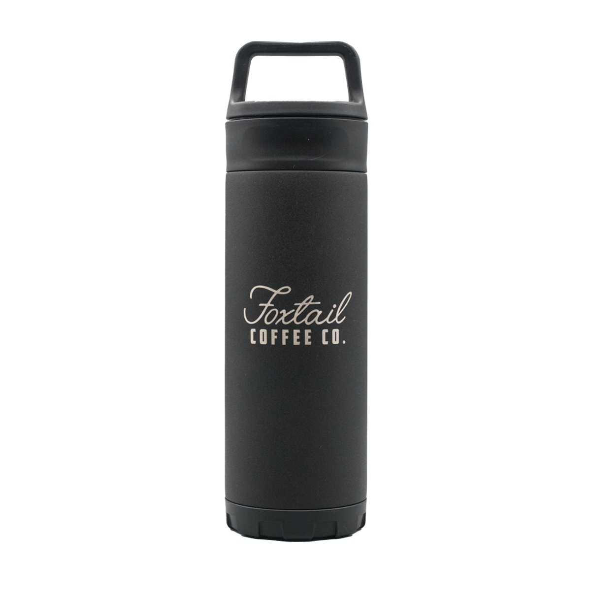 Canteen - Black 18oz with Closing Lid
