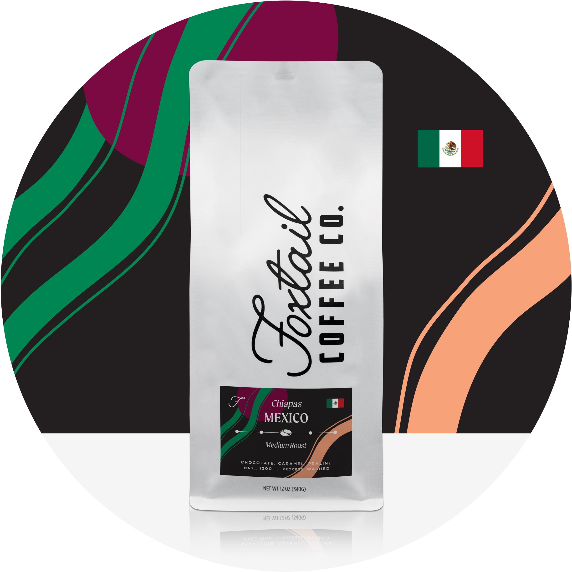 Fresh Roasted Coffee Farmhouse Blend Beans by Foxtail Coffee Co.