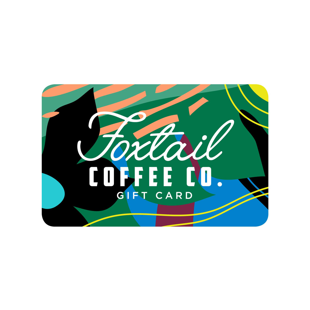 Foxtail Coffee Gift Card - Floral – Foxtail Coffee Co 