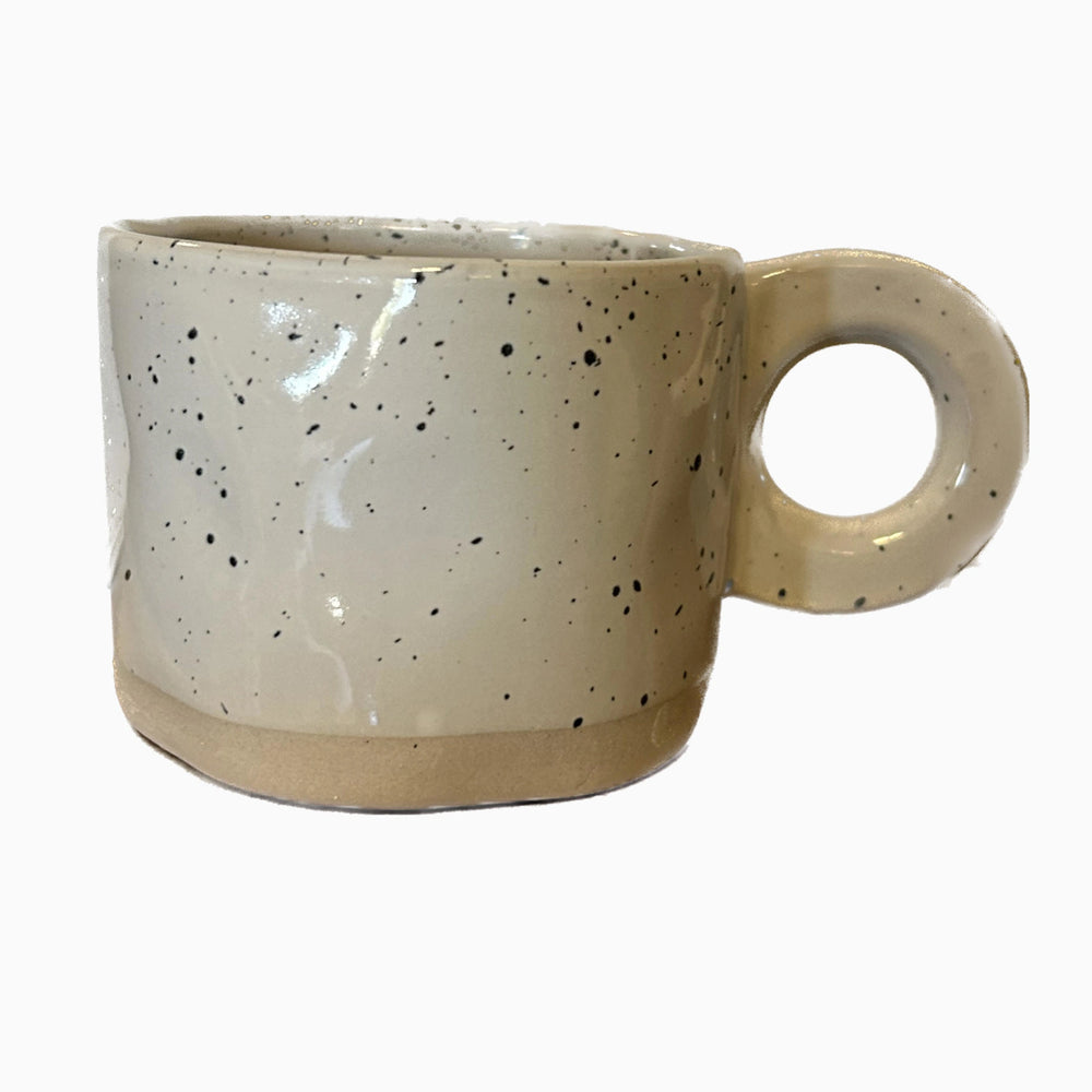 Vintage White Ceramic Mug