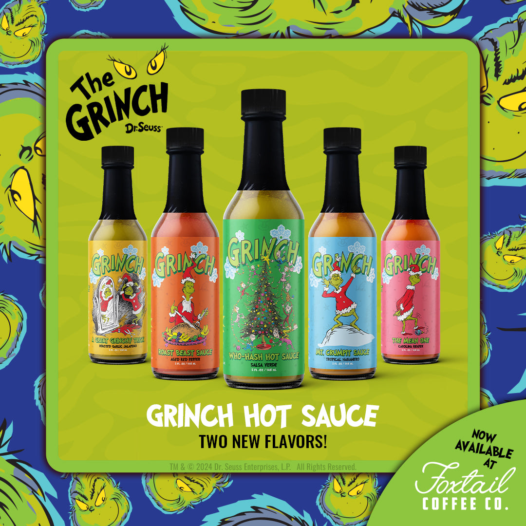 Grinch Hot Sauce Collection