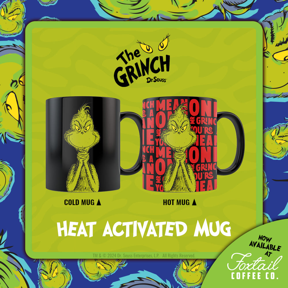 Grinch Heat Activated Mug