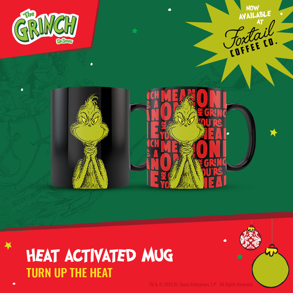 Grinch Heat Activated Mug