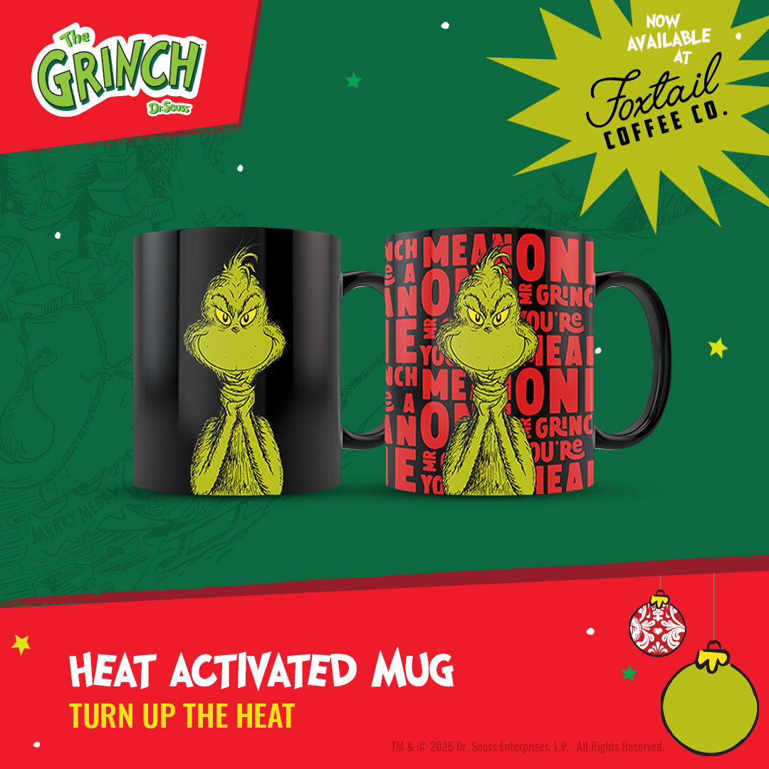 Grinch Heat Activated Mug