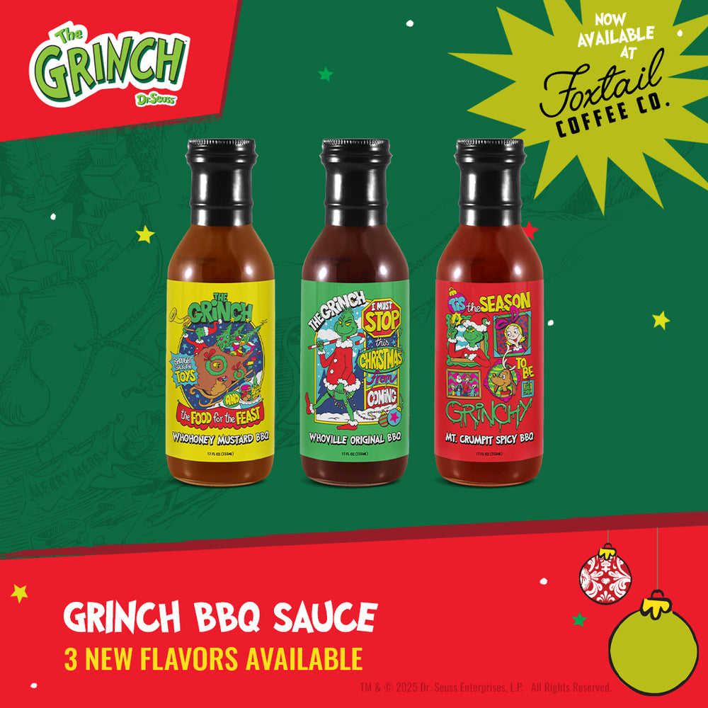 Grinch BBQ Sauce Gift Set