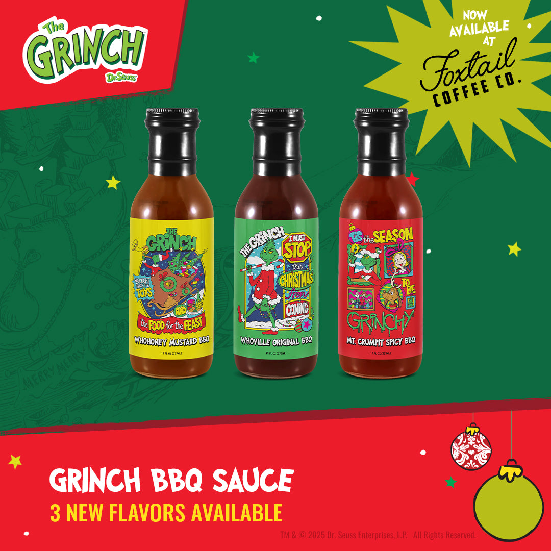Grinch BBQ Sauce Gift Set