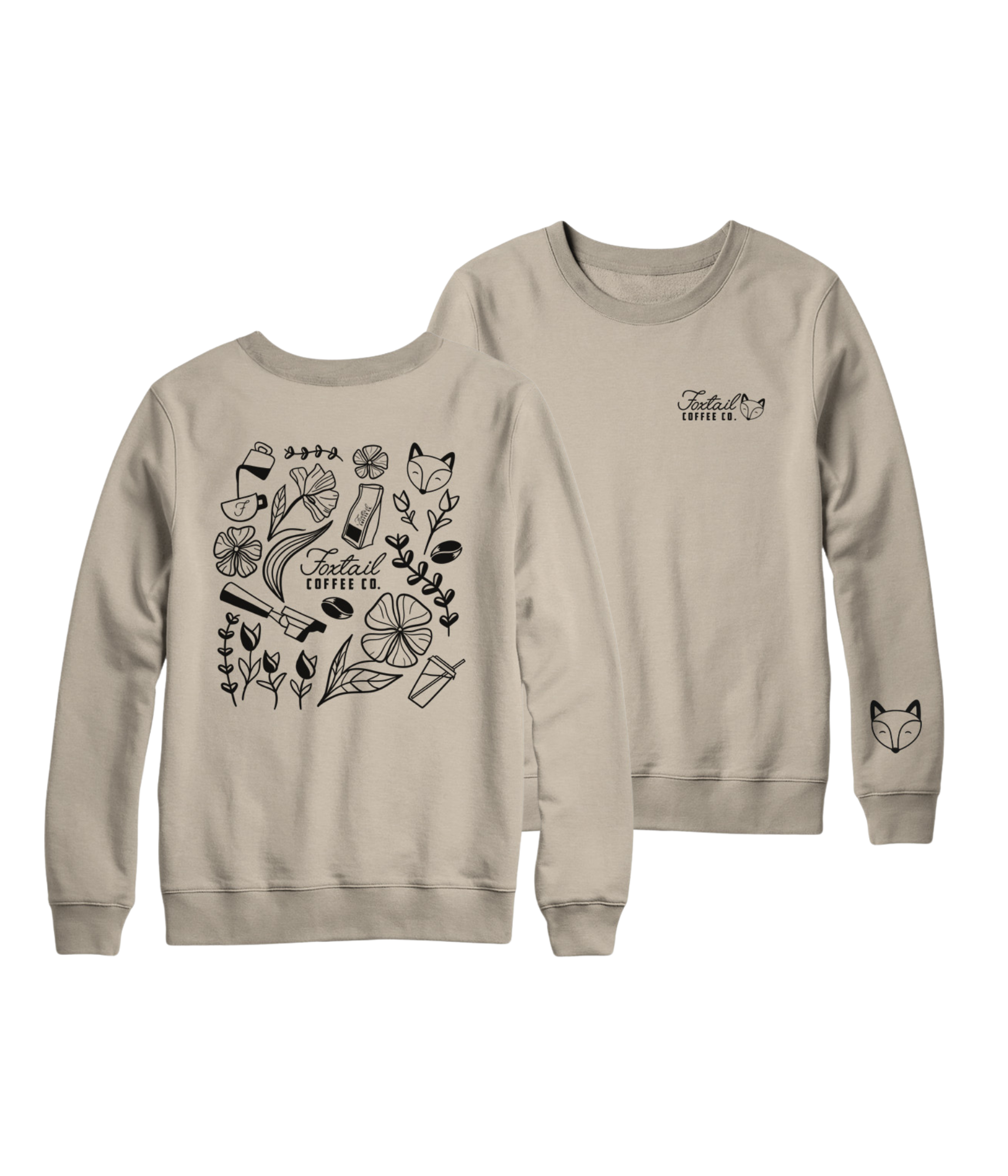 Fox & Floral Sweatshirt