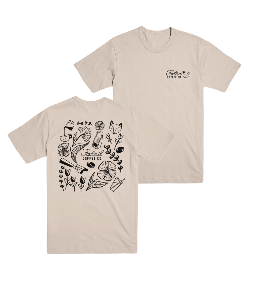 Fox & Floral T-Shirt