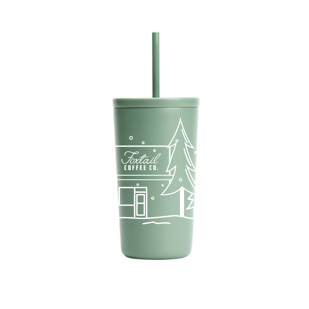 Green Holiday Tumbler