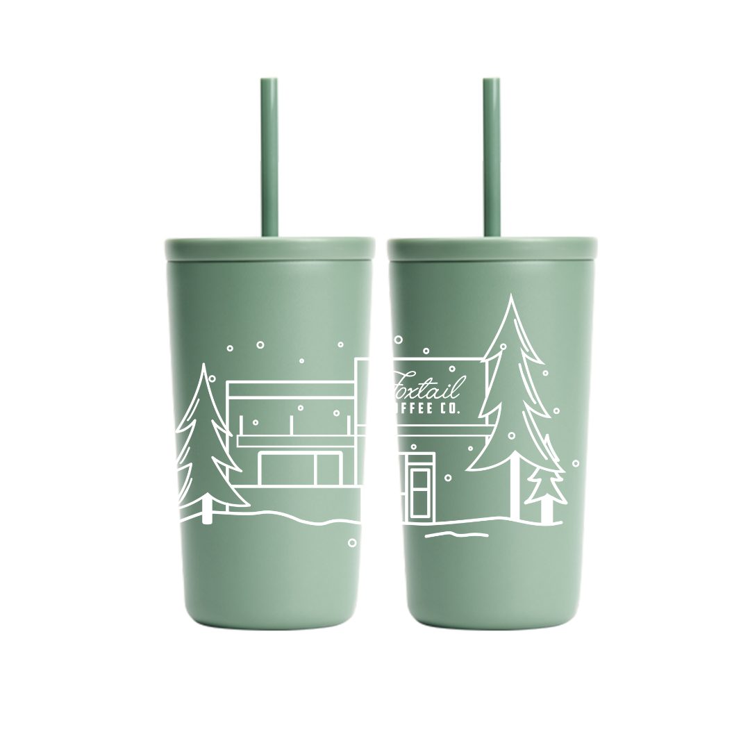 Green Holiday Tumbler