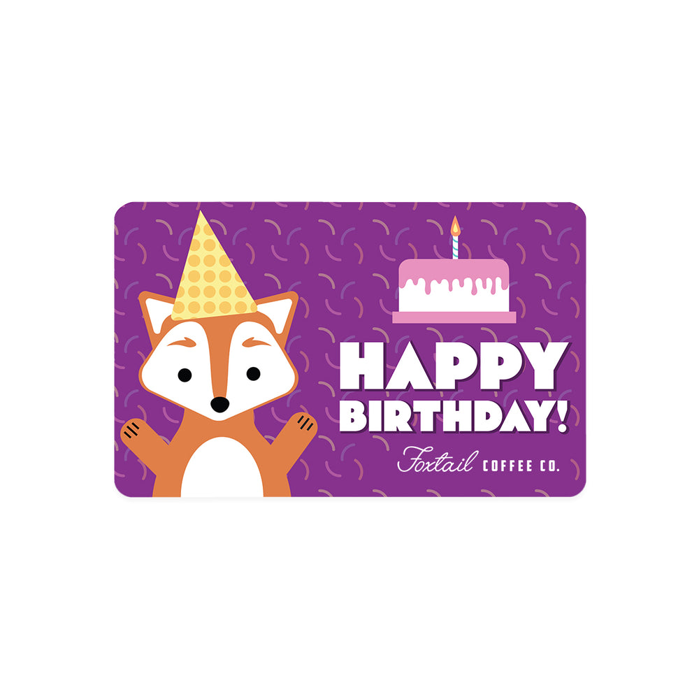 Send a "Happy Birthday!" eCard