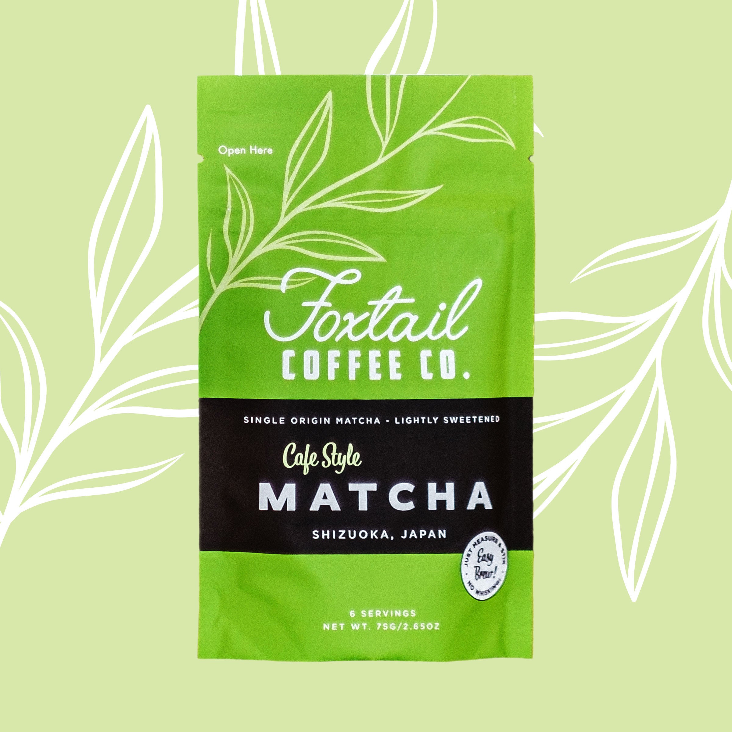 Foxtail Matcha Tea