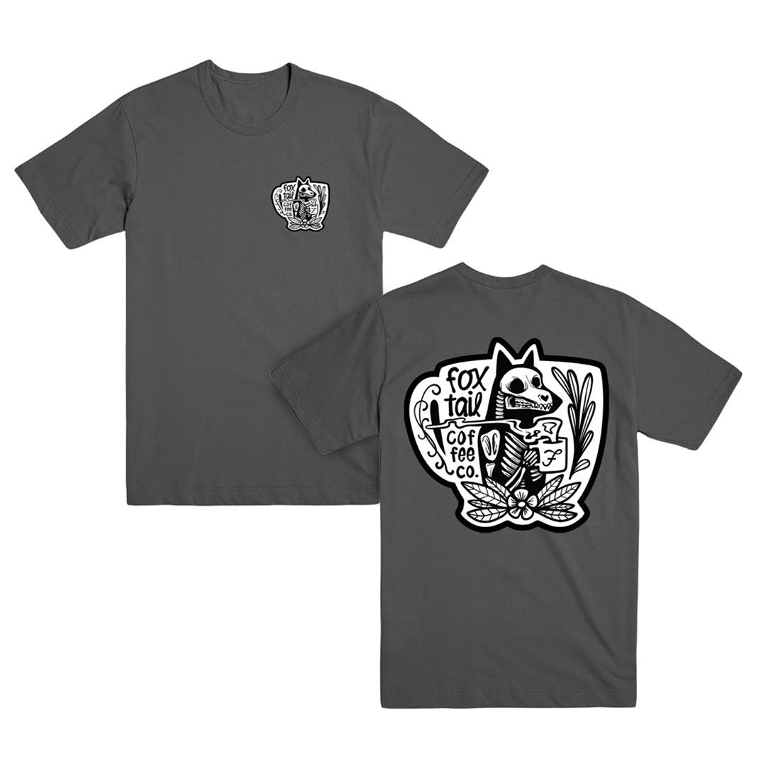 Skeleton Fox- Tee