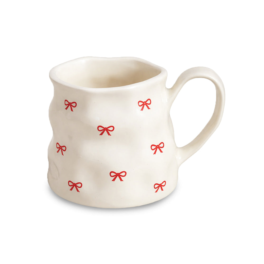Valentines Red Ribbons Mug