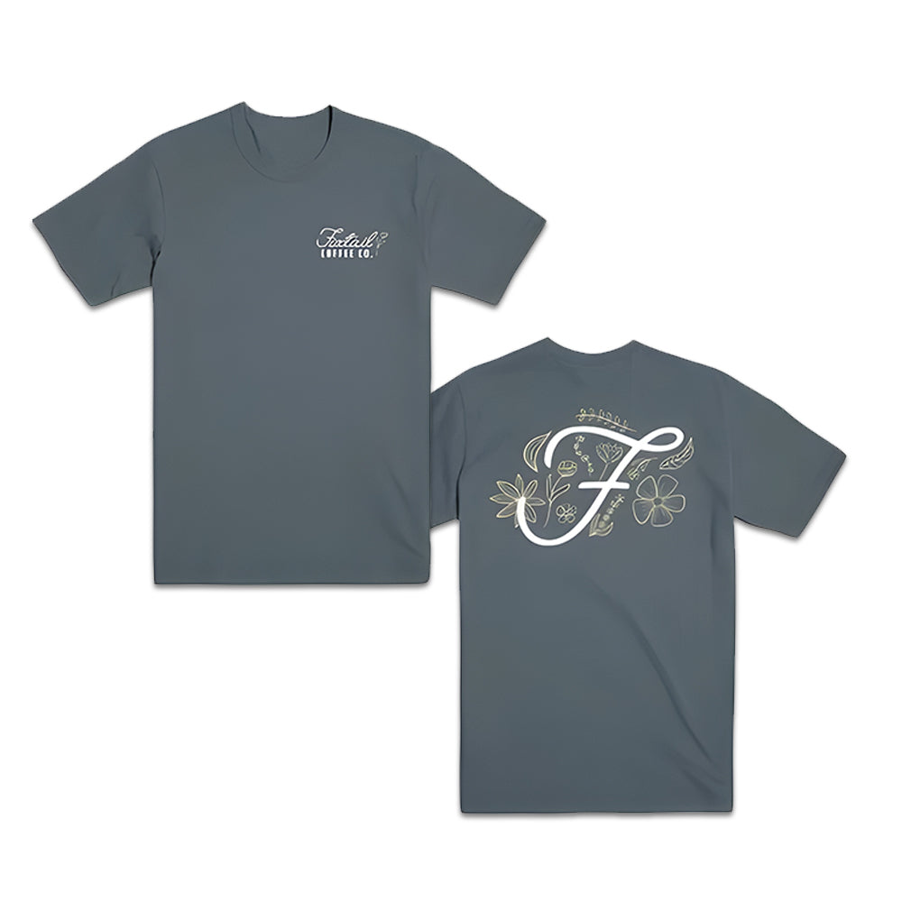 Slate Floral F Foxtail T-Shirt
