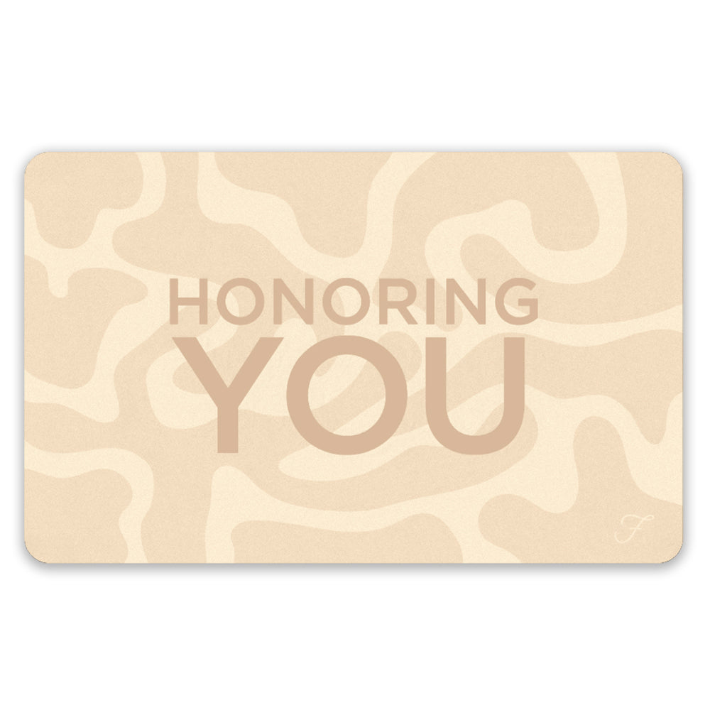 Send a "Honoring You" eCard