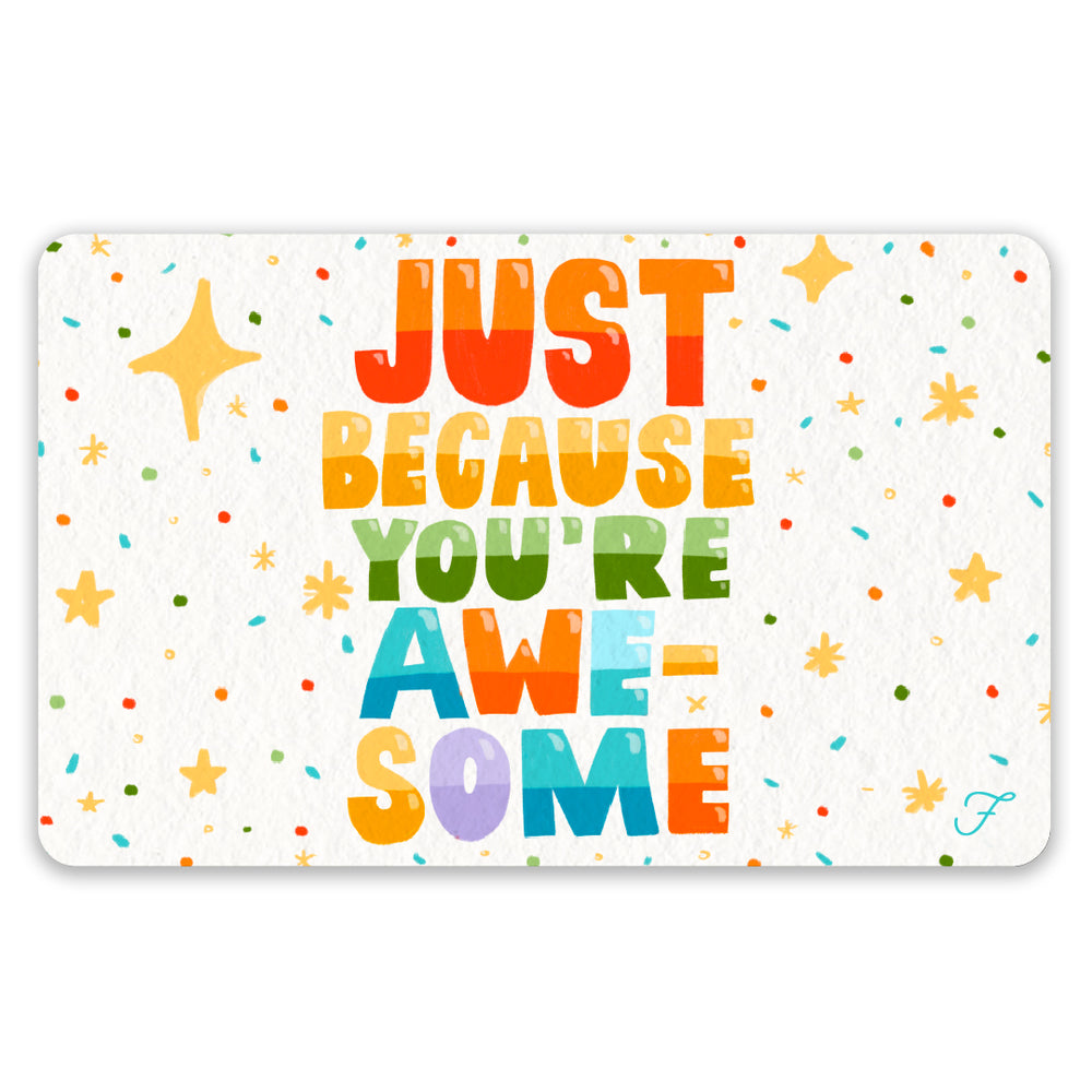 Send a "You are awesome!" eCard