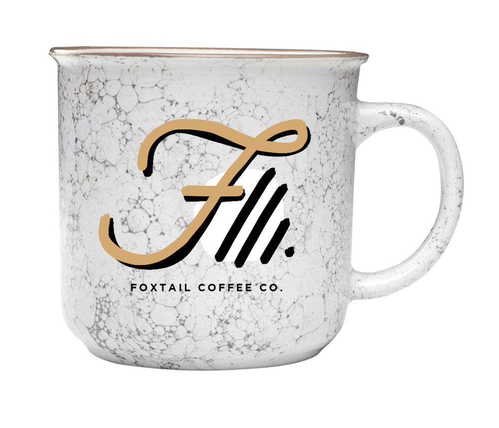 Decorative Foxtail "F" Mug